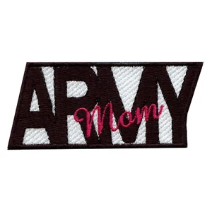 Army Mother Embroidered Iron On Patch - Picture 1 of 2