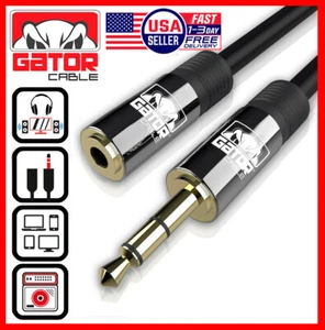 AUX 3.5mm Extension Cable Male to Female Adapter Stereo Audio Headphone Cord 6FT - Picture 1 of 33