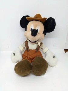 Disney Plush Stuffed Animal Mickey Mouse Pioneer 10" - Picture 1 of 6