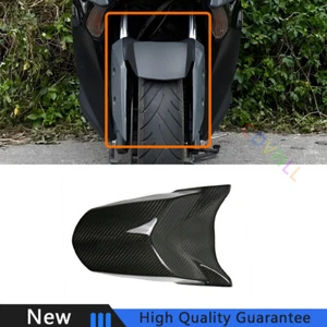 For Yamaha XMAX300 17-22 Dry Carbon Fiber Motorbike Front Mudguard Replace Trim - Picture 1 of 7