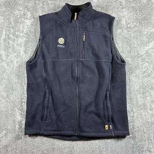 Smartwool Vest Mens XL Blue Echo Lake Wool Blend Full Zip Hiking Outdoor - Picture 1 of 9