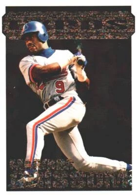 1994 Topps #34a Marquis Grissom Black Gold "© 1994 The Topps Company - Image 1 of 2