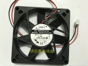 ADDA AD0812LB-D90 DC12V 0.15A 8CM double ball cooling fan 2pin - Picture 1 of 2