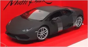 Welly NEX 1/24 Scale 24056MA-W - Lamborghini Huracan Coupe - Matte Black - Foto 1 di 5