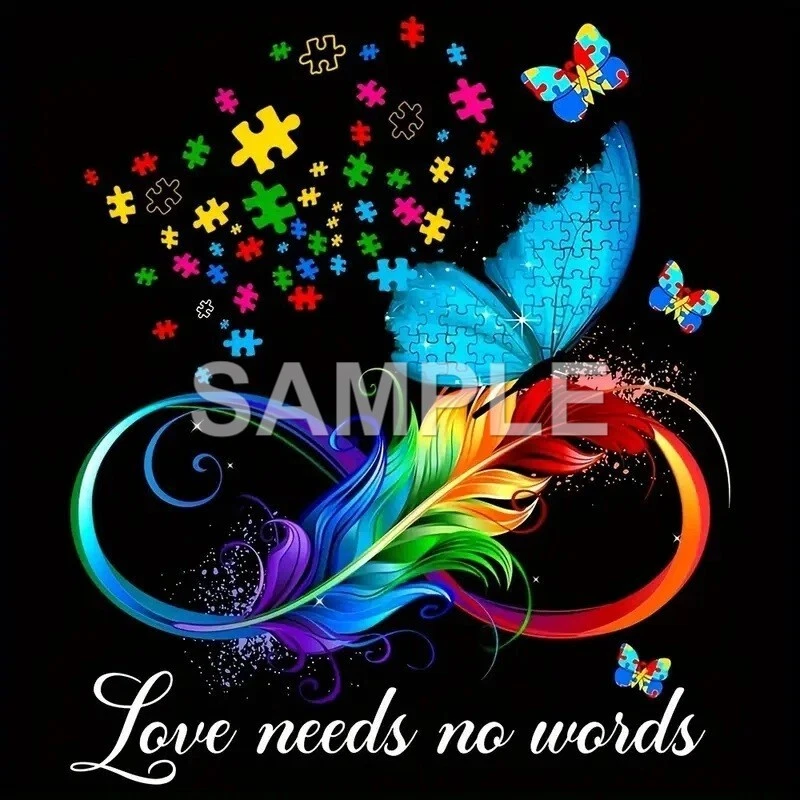 Autism Vinyl  transfer (SALE) - Image 1 of 1