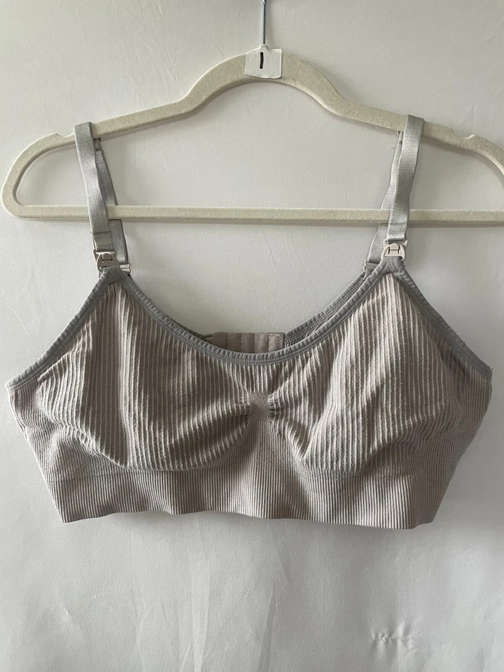 1901 Womens Beige Adjustable Strap Removable Pads T-Shirt Bra Size XXL - Image 1 of 4