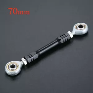 CNC Motorcycle Rearset Gear Shift Rod 70mm & Ball Adapters for Modified Footpeg - Picture 1 of 6