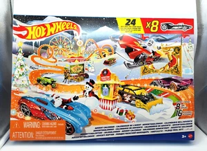 Calendario de Adviento de vacaciones de Navidad de Hot Wheels 2022 - Imagen 1 de 2