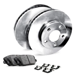 R1 Concepts Rear Brakes and Rotors Kit |Rear Brake Pads| Brake Rotors and Pad... - Picture 1 of 9