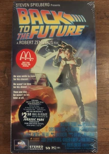Zurück in die Zukunft (VHS, 1985) McDonalds Promo NEU FABRIKVERSIEGELT Wasserzeichen 1994 - Bild 1 von 6
