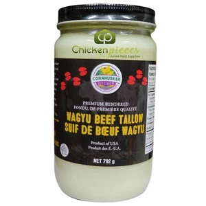 Cornhusker Kitchen Premium Rendered Wagyu Beef Tallow, 792g/1.5lb - Picture 1 of 3