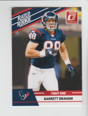 2010 Donruss #40 Garrett Graham rookie card, Wisconsin Badgers - Image 1 of 2