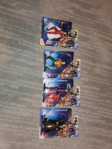 4 DC Justice League Micro Figures: Superman, Aquaman, Black Adam, Shazam! - Picture 1 of 1