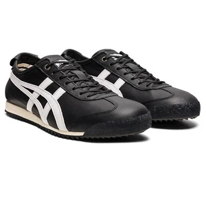 Authentic Onitsuka Tiger MEXICO 66 SD 1183A872 003 BLACK WHITE - Super Deluxe - Picture 1 of 9