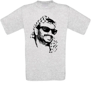 T-Shirt Jassir Arafat Palestine Gaza Cisjordanie Ramallah Toutes Tailles NEUF - Photo 1/2