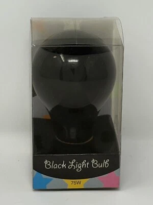 Black Light Bulb 75 Watts 75W Special Effects Eerie Party Spooky - Image 1 of 4