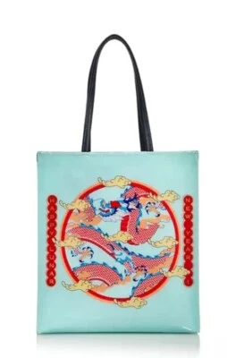 NUEVO Bolso de Mano Bloomingdale’s Año Nuevo Lunar Azul Reutilizable - 2024 Año del Dragón Foto 1 de 4