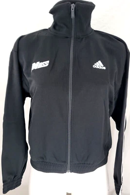 NEW Massachusetts UMass Minutemen Black Adidas Full Zip Track Jacket Women's XL - Image 1 of 4