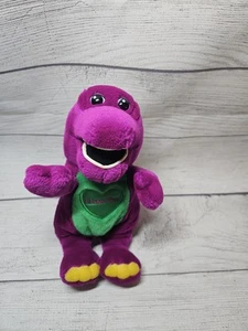 Peluche de colección Cantando Barney el Dinosaurio - ¡FUNCIONA! - 11" de alto - The Lyons Group - Imagen 1 de 9