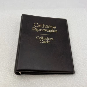 Caithness Paperweights Collectors Guide Binder 80 pages - Picture 1 of 10