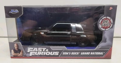 Jada Fast & Furious Dom's Buick Grand National Black 1/32  - Image 1 of 4