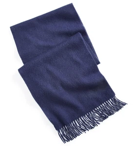 Club Room Men 100% Cashmere Scarf Navy One Size - Picture 1 of 1