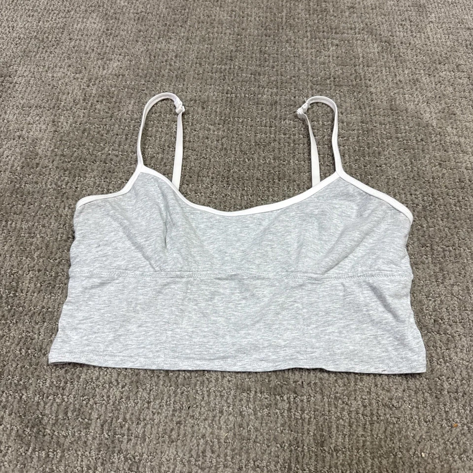 Aerie Bralette Gray Women’s Size Large - Image 1 of 4
