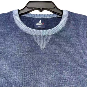 johnnie-O Men’s 100% Merino Wool Crewneck Sweater M Bombay Blue $198 NWT New - Picture 1 of 5