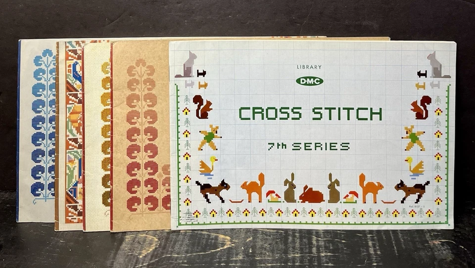 DMC Library Cross Stitch 1960's Softcover VG A1 - Image 1 of 3