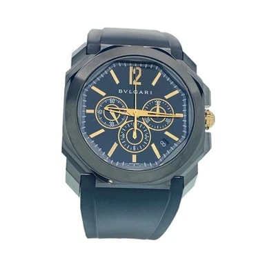 Reloj usado BVLGARI Octo UltraNero estuche tamaño 4,8 × 4,5 cm #91016 Foto 1 de 4