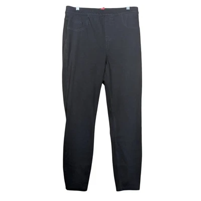 SPANX Pants High Rise Skinny Pull On Black Stretch Casual Comfort Women's XL - Image 1 of 4