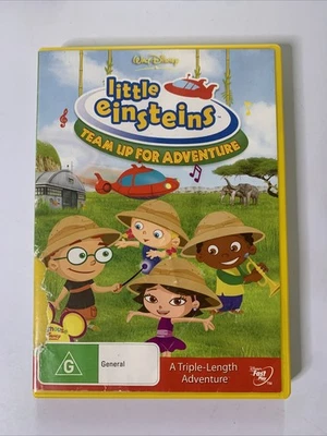 Little Einsteins : Team Up For Adventure (DVD, 2005) Disney Animation Region 4 - Image 1 of 3