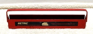 Vintage Used Mac Tools 10" Metal Socket Holder Tray Metric - Bild 1 von 5