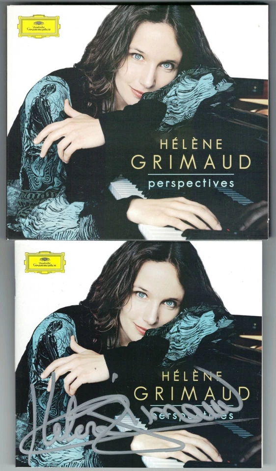 Helene GRIMAUD Signed PERSPECTIVES 2CD Bartok Beethoven Brahms Chopin Schumann - Bild 1 von 1
