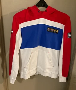 vintage culture honda racing team f-1 world grand prix hooded sweatshirt LG. - Picture 1 of 5