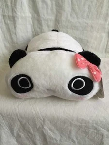 Nuevo 10,5" Adorable Panda Blanco y Negro con Arco Rosa Juguete de Relleno al Al ras para Niños - Imagen 1 de 2