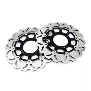 Pair Front Brake Rotors Discs CBR 600 RR CBR600RR 2003-2024 2005 2006 For Honda - Picture 1 of 10