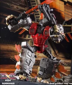 Planet X PX-04M Summanus Dinobot Snarl Ver. metallizzato Action figure in stock - Foto 1 di 12
