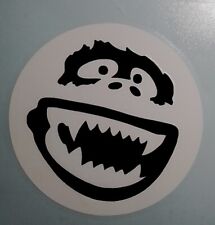 Christmas Abominable Snow Monster Vinyl Decal Sticker 3.5x3.5!