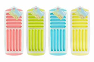 1 x Ice Stick FOR WATER BOTTLE Tray Easy Pop Plastic Silicone top Mould Cube