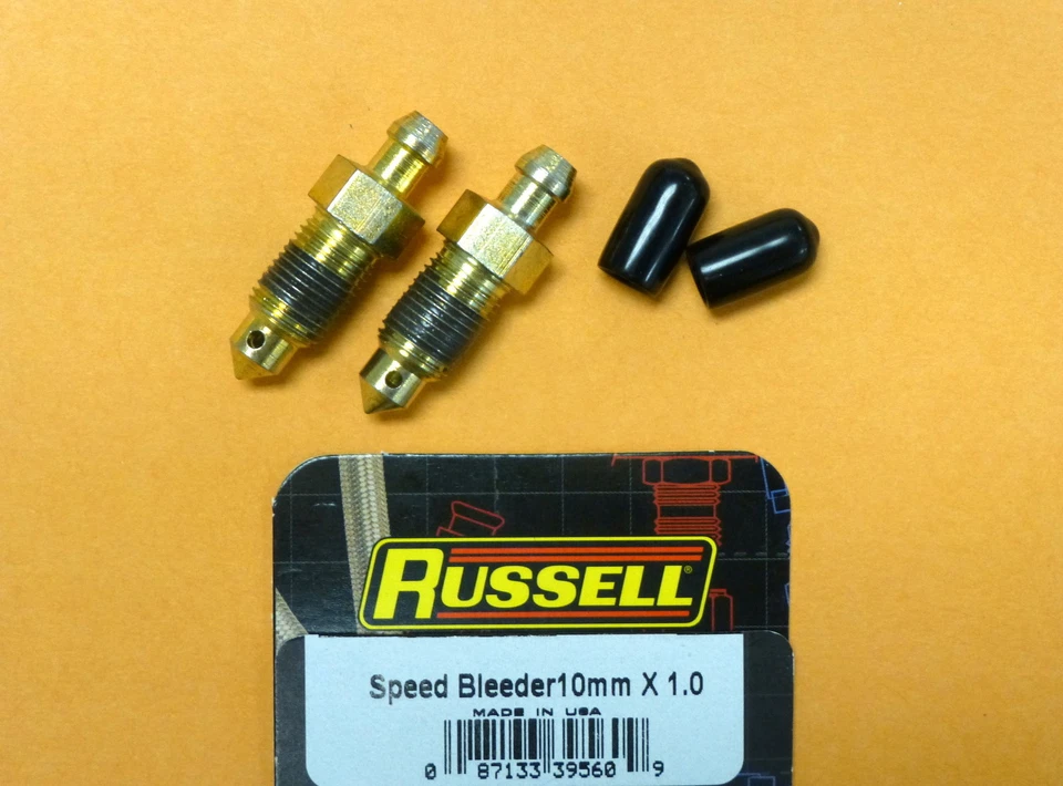 Sangrado de velocidad Russell 639560 10 mm x 1,0 mm rosca 35 mm longitud total 2 piezas Foto 1 de 1