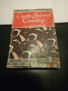 Vintage Book: Cry, The Beloved Country, by Alan Paton, 1948, 1st Am. Edition - Picture 1 of 13