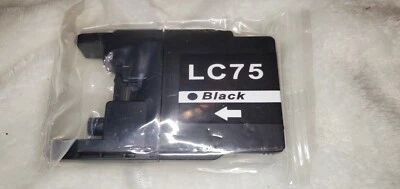 Compatible LC75BK LC75 for Brother BLACK Ink Cartridge MFC-J6510DW 6510DW J6710D - Image 1 of 2
