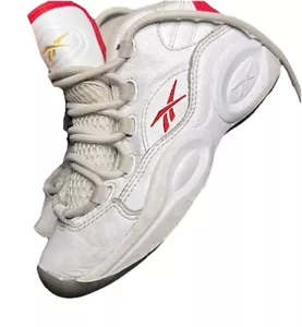 Reebok Question Mid Boys Red Shoes Size 13C - Picture 1 of 7