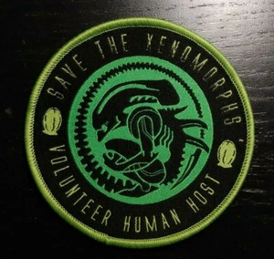 PATCH - Alien / Xenomorph Fan Club (woven) - volunteer host -Horror Sci-Fi Movie - Bild 1 von 1