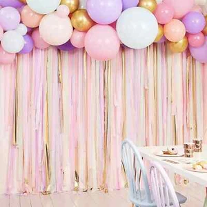 Ginger Ray Pastell Streamer und Ballon Party Hintergrund Mix it Up - Bild 1 von 1