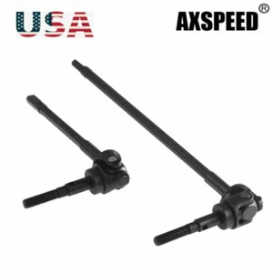 AXSPEED Steel Front Axle CVD Drive Shaft For Axial Wraith 90048 RR10 1/10 RC Car - Picture 1 of 7