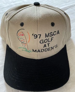 1997 MSCA Golf at Madden's (MN) Embroidered Snapback Cap Hat | Anoka-Hennepin - Picture 1 of 7