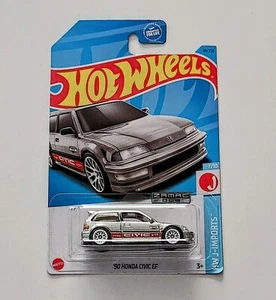 Hot Wheels 2023 - Honda Civic EF '90 - HW J-Imports 7/10 - HKL28 - ZAMAC - Imagen 1 de 1