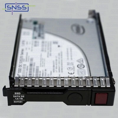 HPE 1.6TB 2.5" SATA 6G READ INTENSIVE SC DS SSD  869386-B21 869581 EX VAT £89.9 - Image 1 of 2